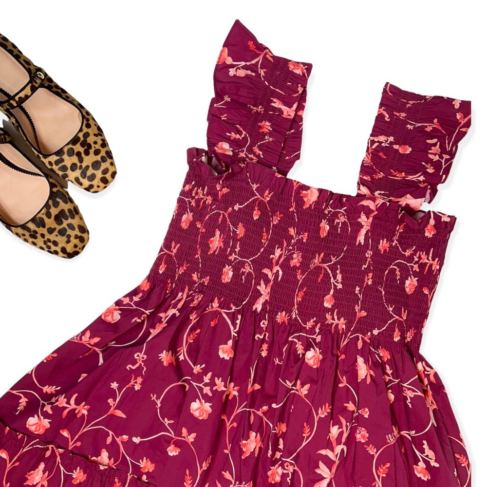 Burgundy Ellie Nap Dress XL